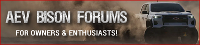 AEV Bison Forums - For Owners and Enthusiasts