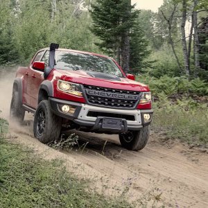 2019 Colorado ZR2 Bison in Cajun Red