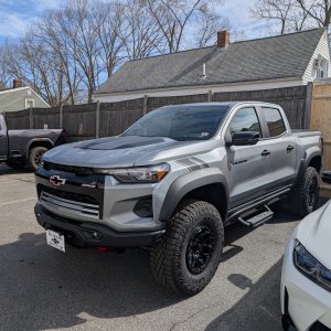 After XPEL Clear Film Wrap and Hash Mark Install